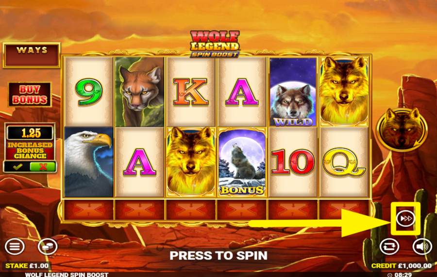 Wolf Legend Spin Boost УСКОРЬТЕ ДЕЙСТВИЕ!