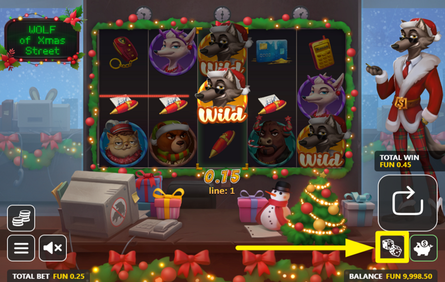 Wolf of Xmas Street GIOCA LA TUA VINCITA.