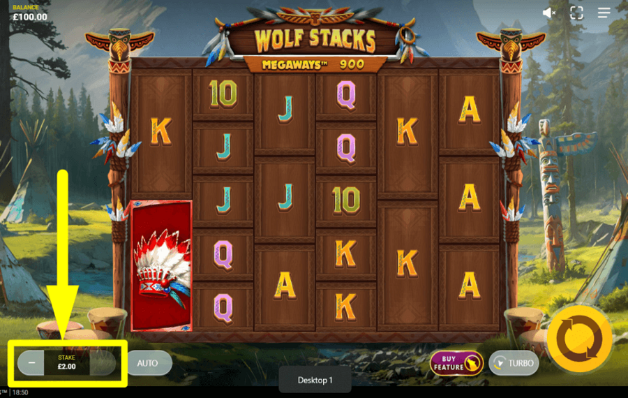 Wolf Stacks MegaWays PLACE YOUR BET.