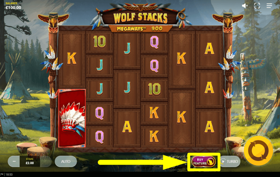 Wolf Stacks MegaWays PURCHASE EXTRA GAMES.