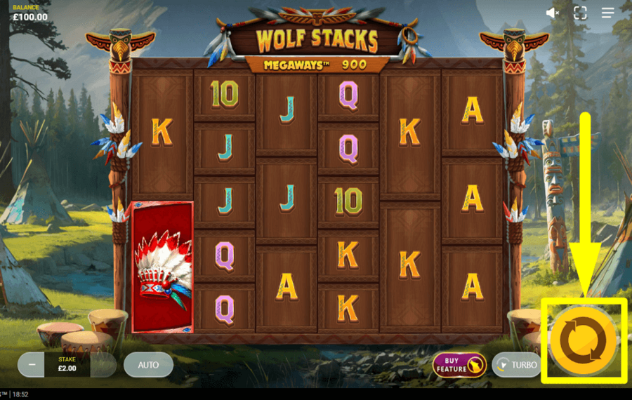 Wolf Stacks MegaWays PLAY FOR REWARDS.