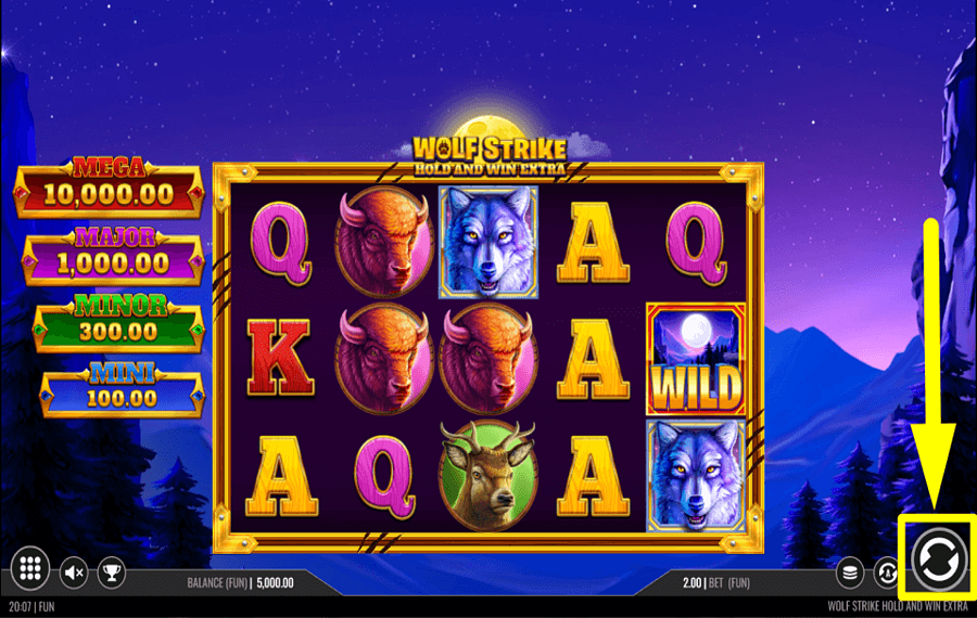 Wolf Strike Hold N Win Extra ИГРАЙТЕ ЗА НАГРАДЫ.