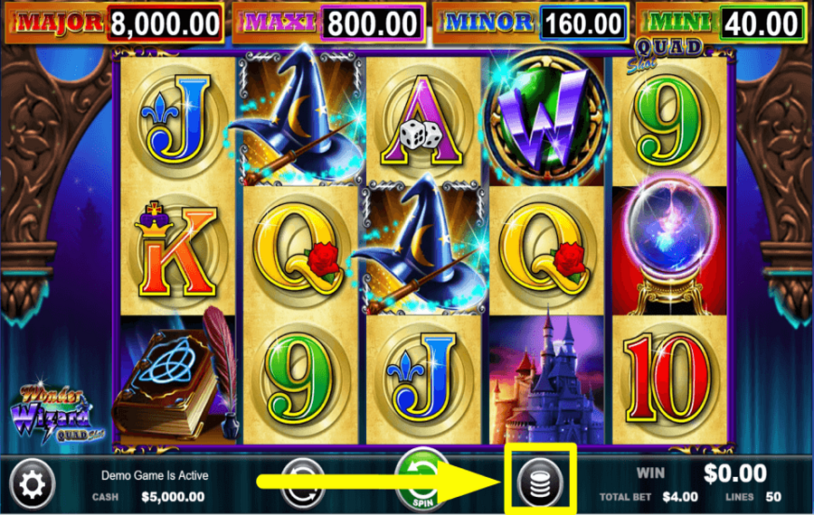 Wonder Wizard Quad ДЕЛАЙТЕ СВОЮ СТАВКУ.