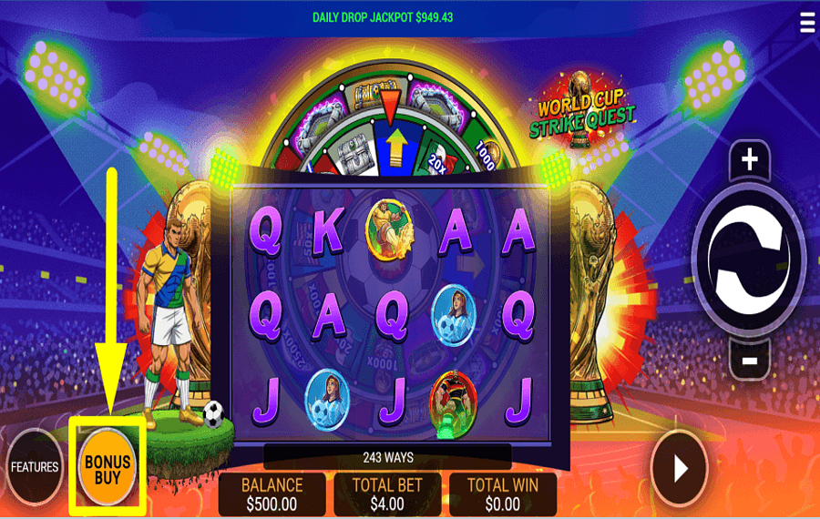 Worldcup Strike Quest GRAB THE BONUS.