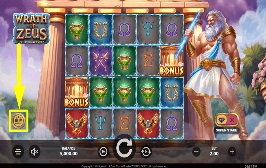 Wrath of Zeus Clusterbreaker SPINS KAUFEN.