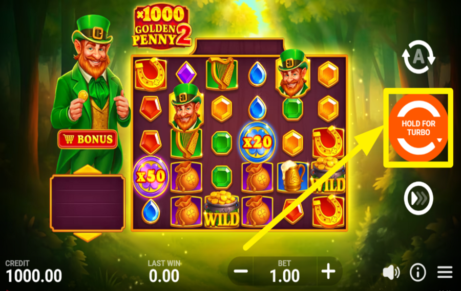 X1000 Golden Penny 2 SPIN TO WIN!