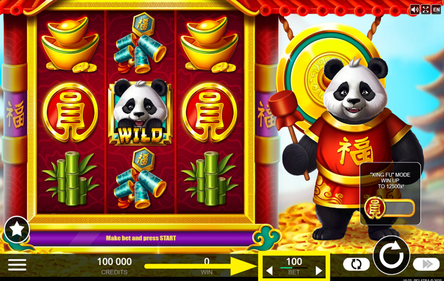 Xing Fu Panda DETERMINA TU APUESTA.