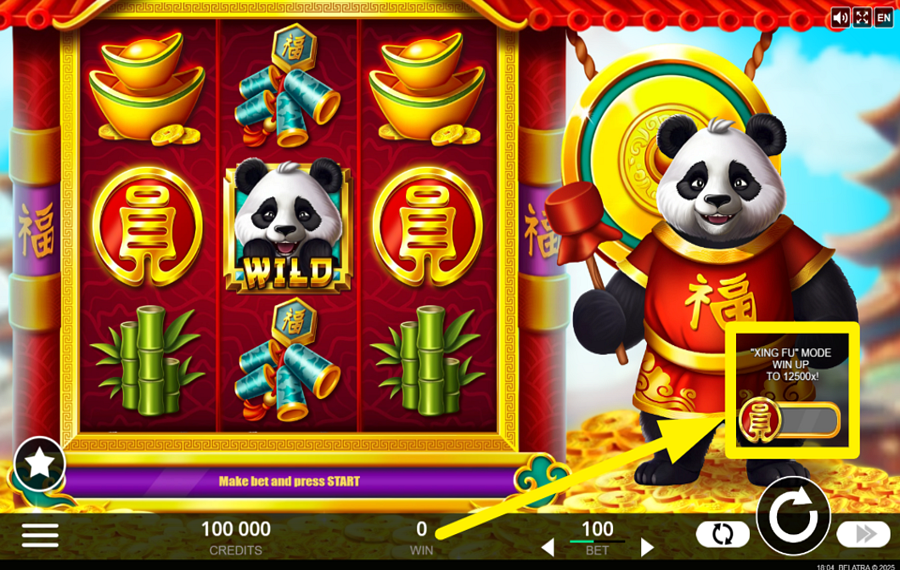 Xing Fu Panda ACTIVA EL MODO XING FU.