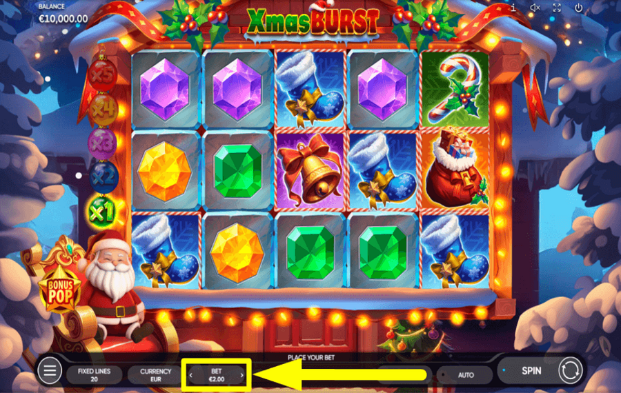 Xmas Burst ASSIGN YOUR BET.