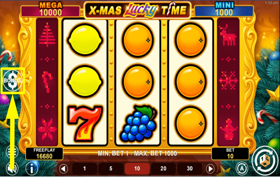 Xmas Lucky Time Hold And Win ПОЛУЧИТЕ БОНУС.