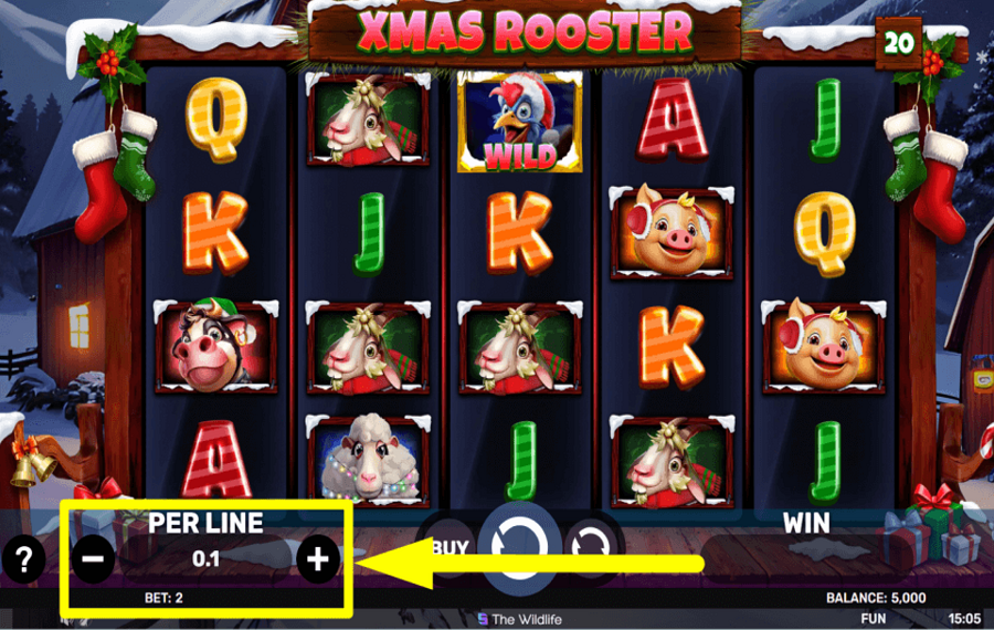 Xmas Rooster CHOISISSEZ VOTRE PARI.
