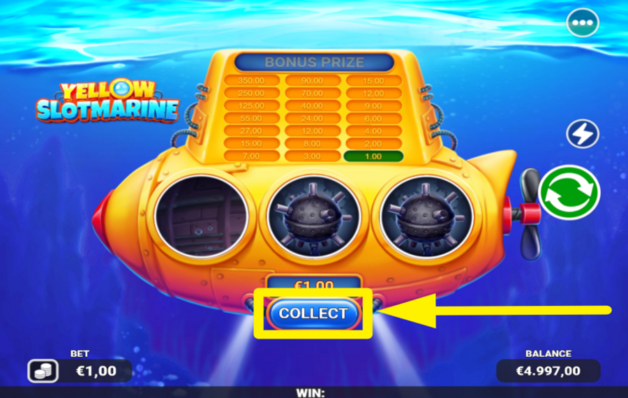 Yellow Slotmarine HOLEN SIE SICH IHRE GEWINNE!