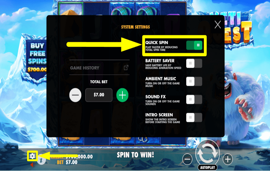 Yeti Quest PROCEED QUICKLY.