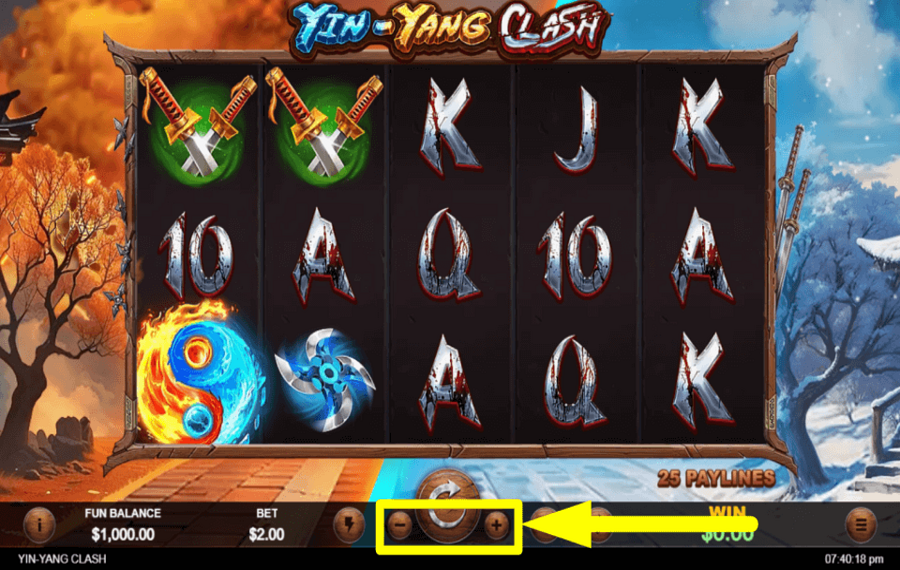 Yin Yang Clash SET THE WAGER.