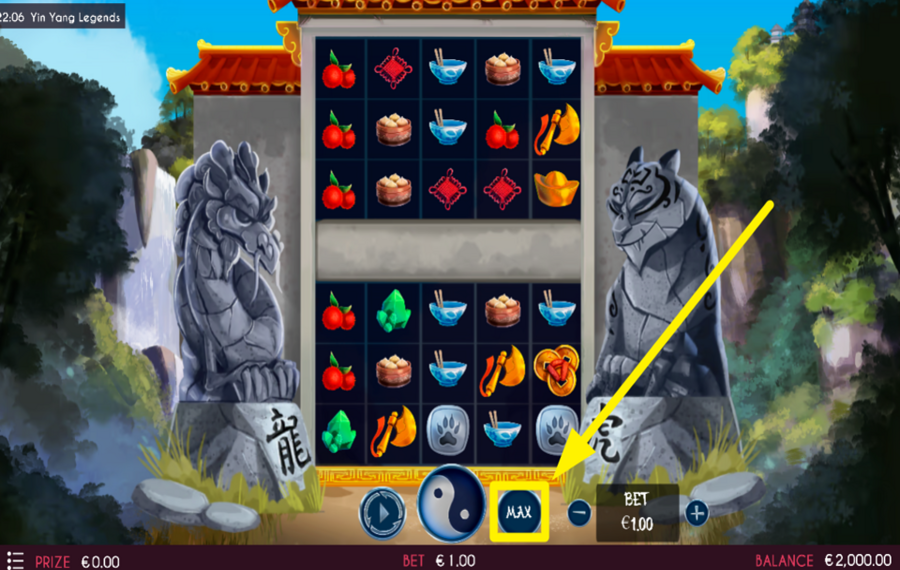 Yin Yang Legends FESTLEGEN SIE DEN MAXIMALEN EINSATZ.