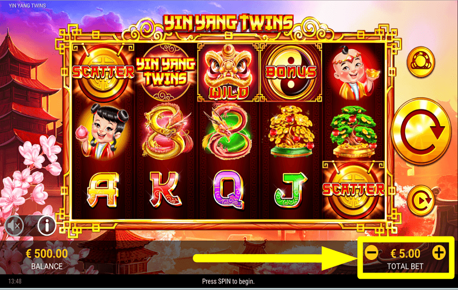 Yin Yang Wild Twins ИЗМЕНИТЕ СВОЮ СТАВКУ.