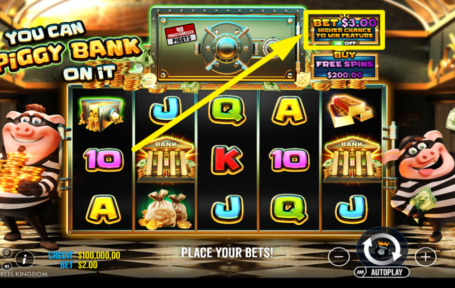 You Can Piggy Bank on It HABILITAR APUESTA ANTE.