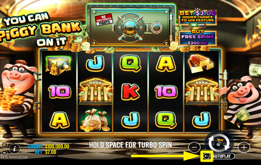 You Can Piggy Bank on It CAMBIAR LA VELOCIDAD.