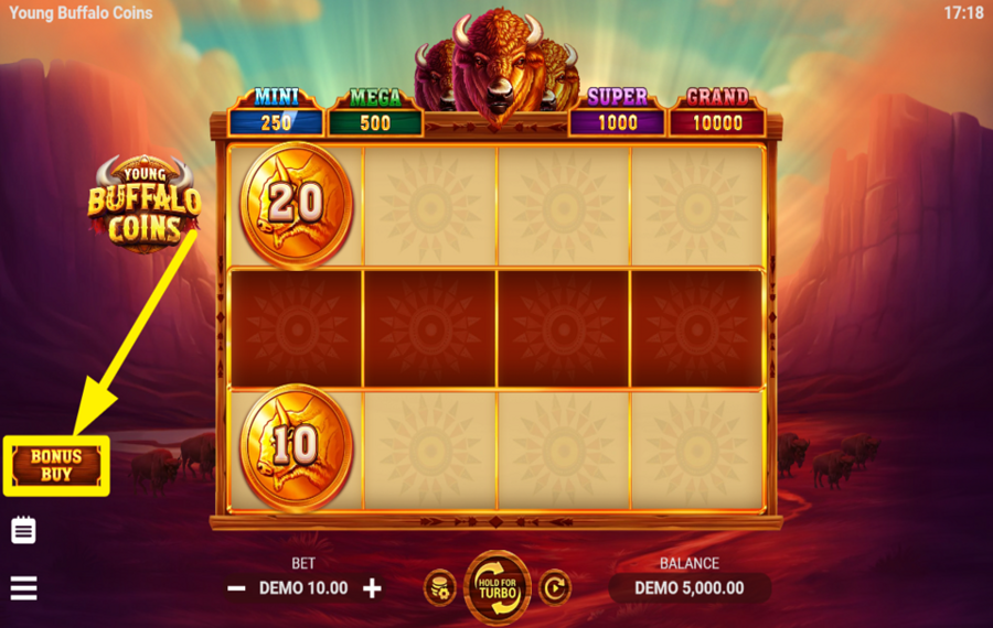 Young Buffalo Coins GRAB A BONUS!