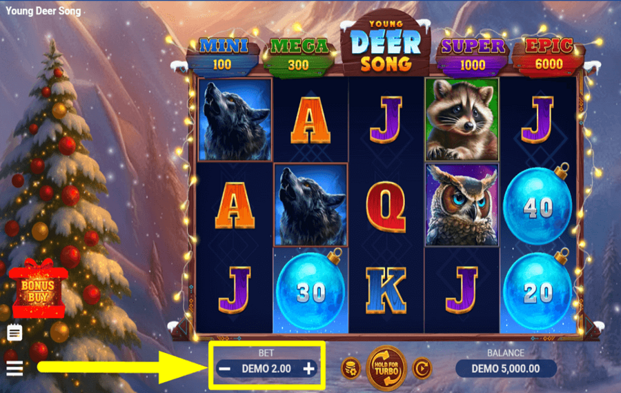 Young Deer Song PLACE YOUR BET.