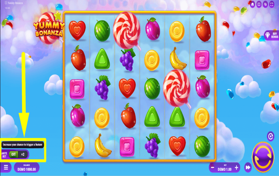 Yummy Bonanza ВОСПОЛЬЗУЙТЕСЬ СВОЙ ШАНС.