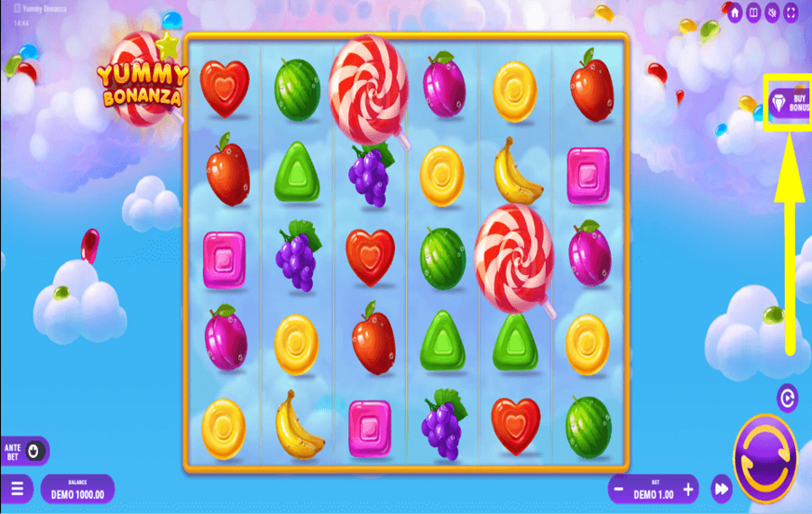 Yummy Bonanza КУПИТЬ СПИНЫ.