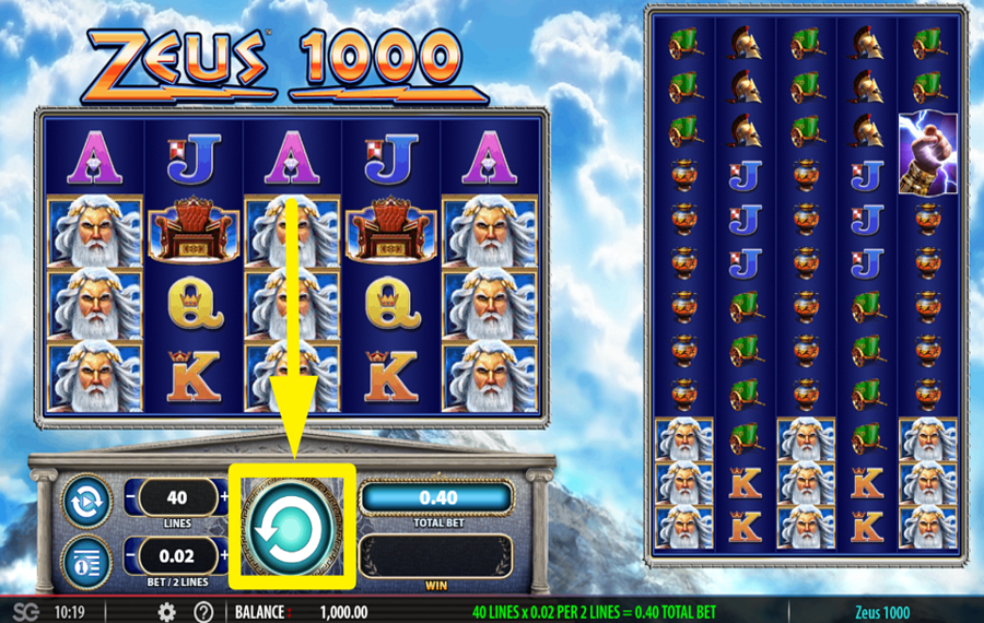 Zeus 1000 ВРАЩЕНИЕ ДЛЯ УСПЕХА.
