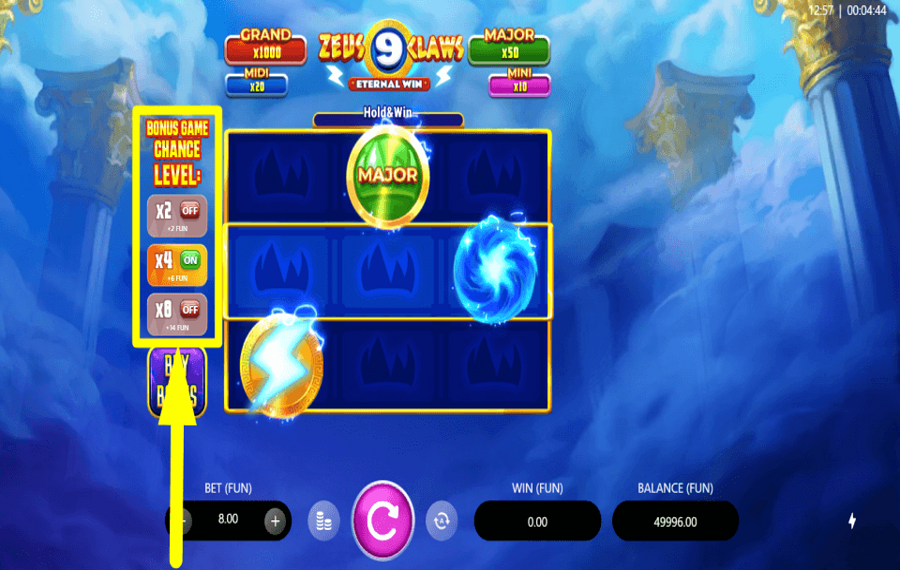 Zeus Claws Eternal Win ИЗМЕНИТЕ СВОЮ УДАЧУ.