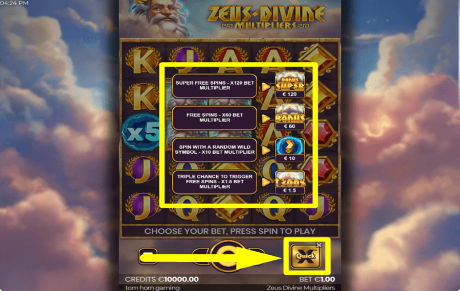 Zeus Divine Multipliers ИЩИТЕ ФУНКЦИИ.