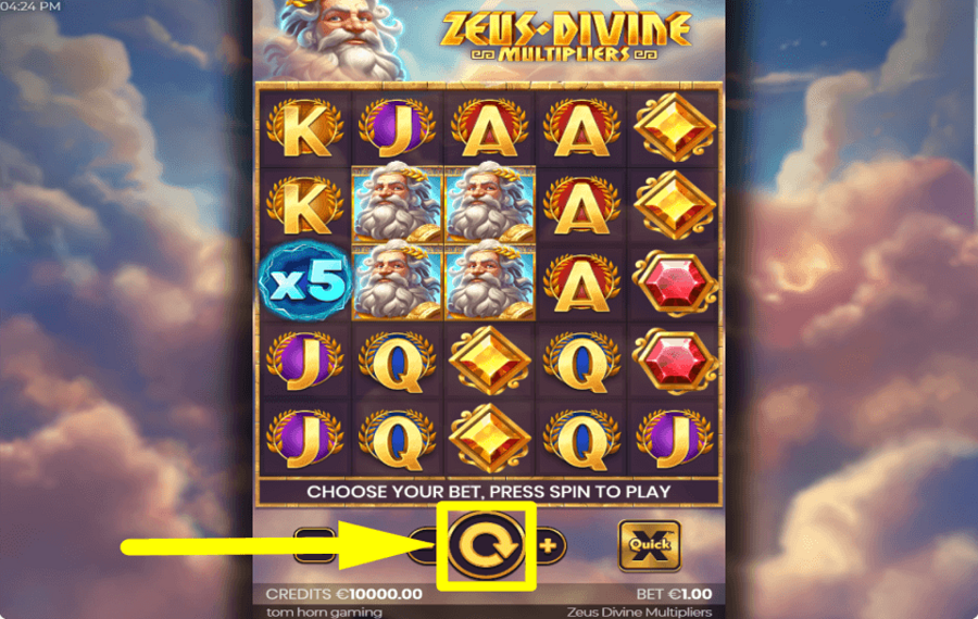 Zeus Divine Multipliers НАЧНИТЕ ИГРУ.