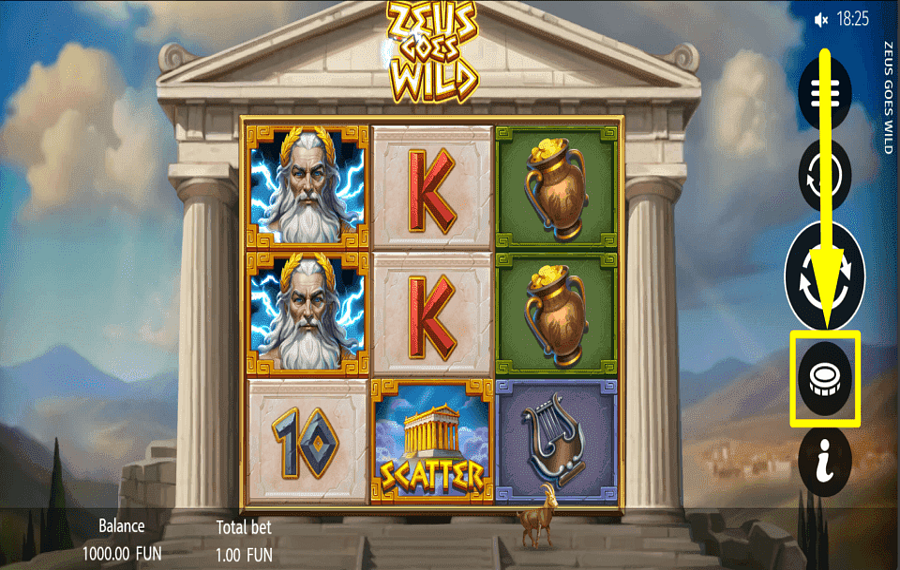 Zeus Goes Wild FIJA LA APUESTA.