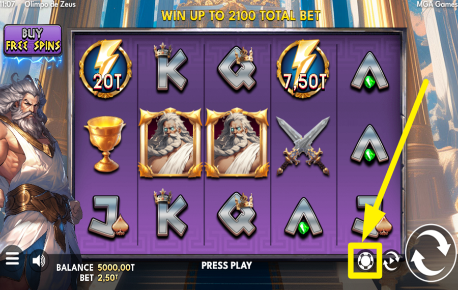 Zeus Olympus DECIDE TU APUESTA.