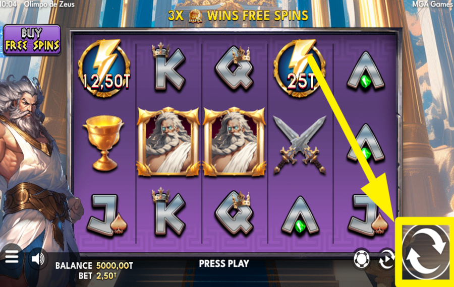 Zeus Olympus ÚNETE AL GIRATORIO.