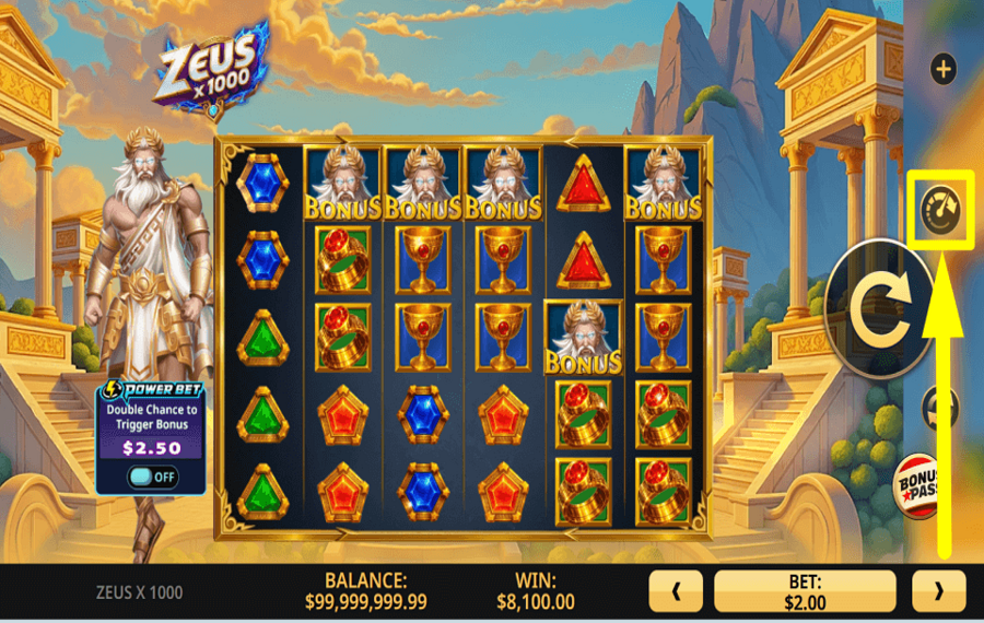 Zeus x 1000 ACCÉLÉREZ LE RYTHME.