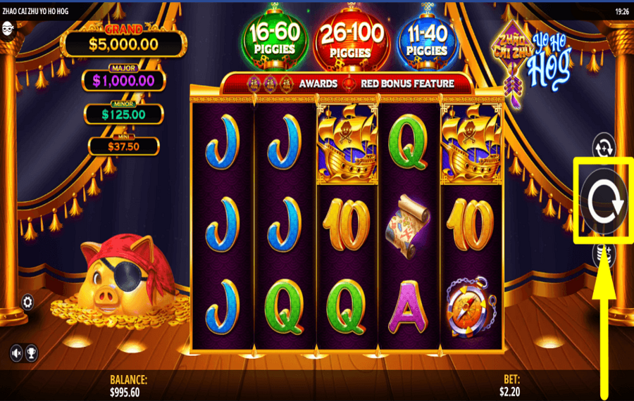 Zhao Cai Zhu Yo Ho Hog PLAY FOR REWARDS.