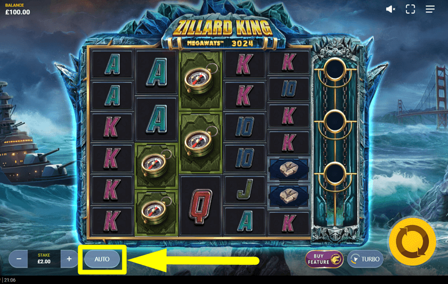 Zillard King MegaWays PROCEED AUTOMATICALLY.