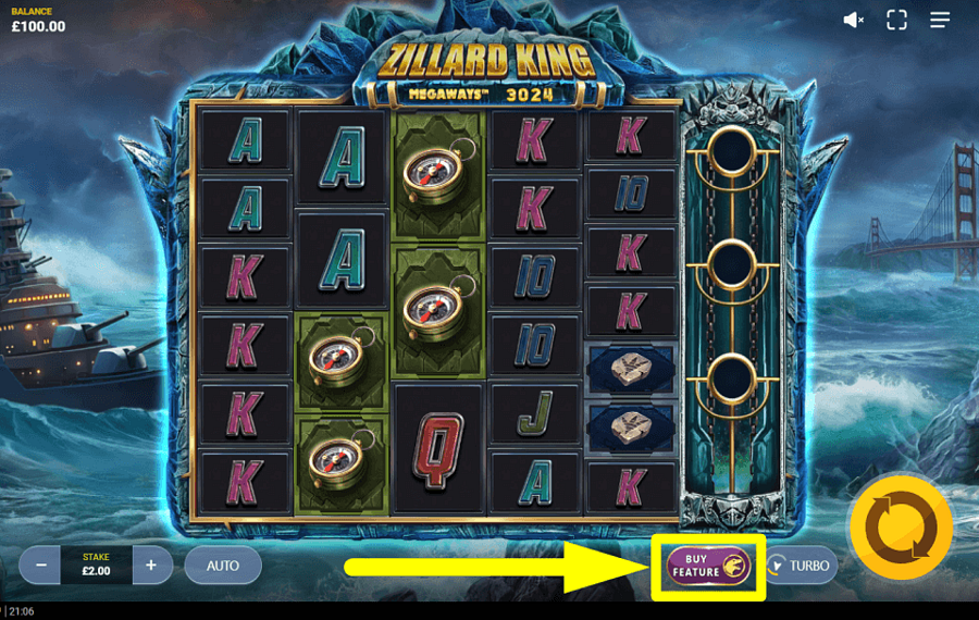Zillard King MegaWays PAY FOR EXTRA GAMES.