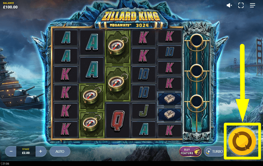 Zillard King MegaWays PLAY FOR REWARDS.