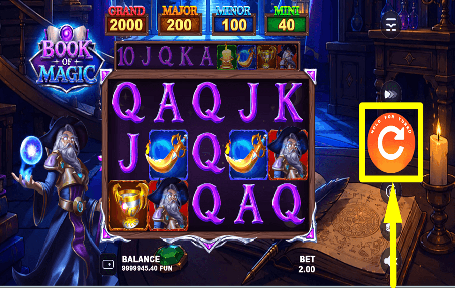 Zillion Book of Magic ИСПЫТАЙТЕ СВОЮ УДАЧУ.