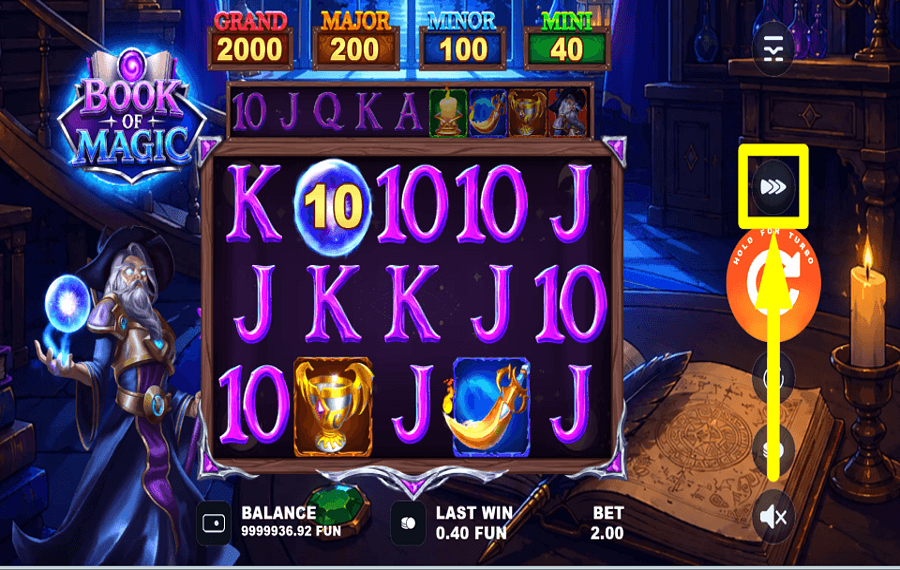 Zillion Book of Magic ВКЛЮЧИТЕ ТУРБО.
