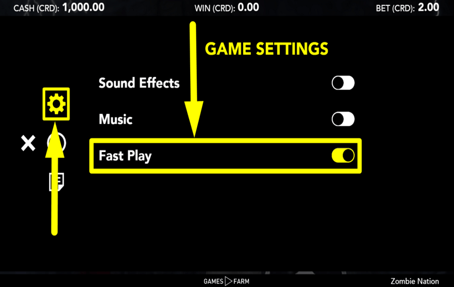 Zombie Nation STEP UP YOUR GAME.