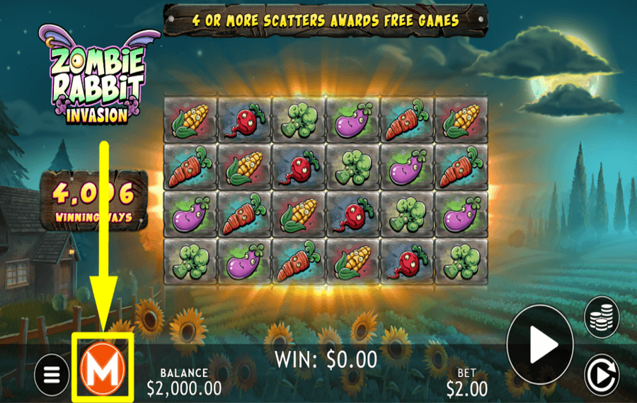 Zombie Rabbit Invasion Slot by Massive Studios | Play for Free