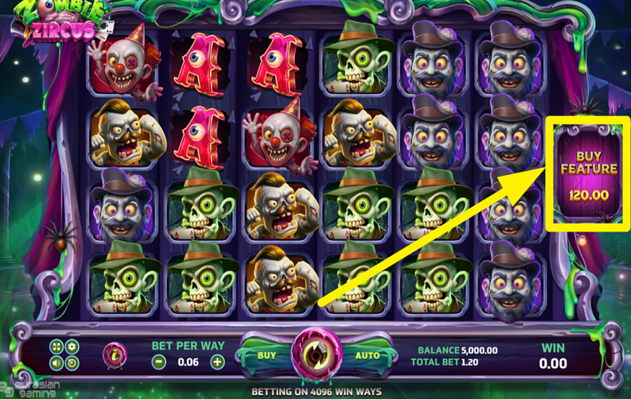 Zombie Zircus ACHETEZ LE JEU BONUS.
