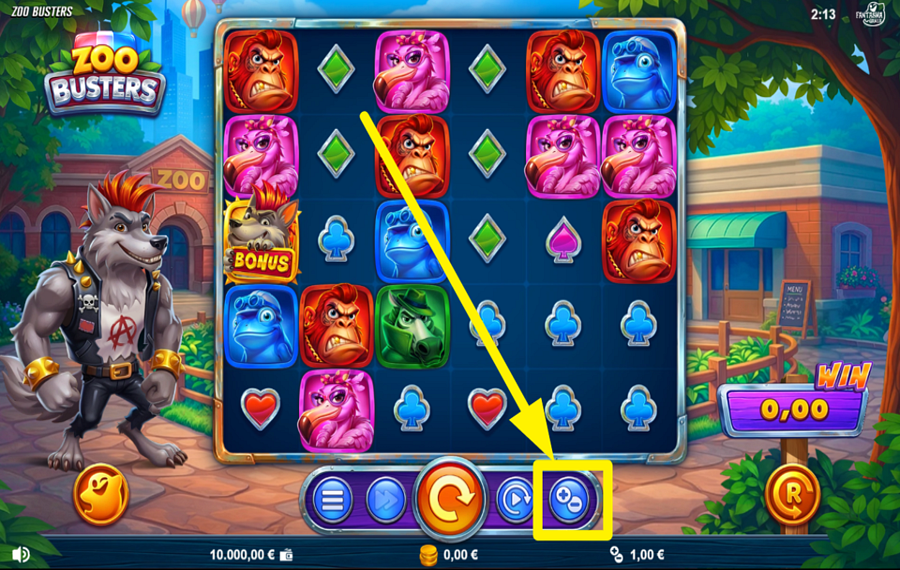 Zoo Busters DECIDE ON YOUR STAKE.