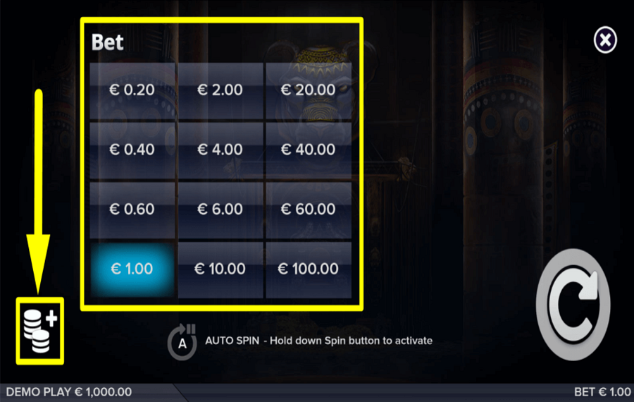 Zulu Gold НАЗНАЧИТЕ СУММУ СТАВКИ.