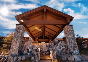 Leelanau Sands Casino & Lodge entrance 