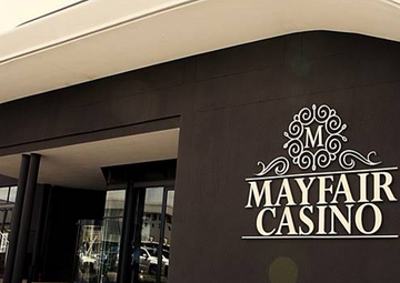 Mayfair Casino entrance 