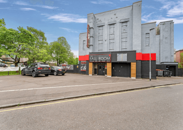 The Ball Room Sports Bar Coatbridge Outside View 