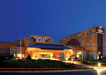 Wheeling Island Hotel Casino Racetrack Outside View 