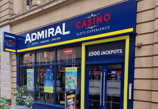 Admiral Casino Derby exterior 